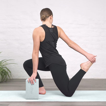 Yoga Block,Lightweight EVA Foam Yoga Brick,High Density Non-Slip Block for Yoga Poses, Pilates, Balance and Flexibility