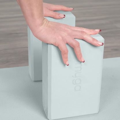 Yoga Block,Lightweight EVA Foam Yoga Brick,High Density Non-Slip Block for Yoga Poses, Pilates, Balance and Flexibility