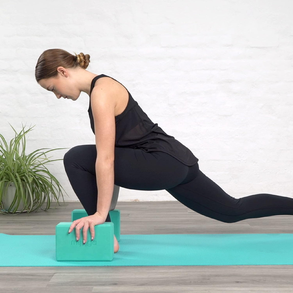 Yoga Block,Lightweight EVA Foam Yoga Brick,High Density Non-Slip Block for Yoga Poses, Pilates, Balance and Flexibility
