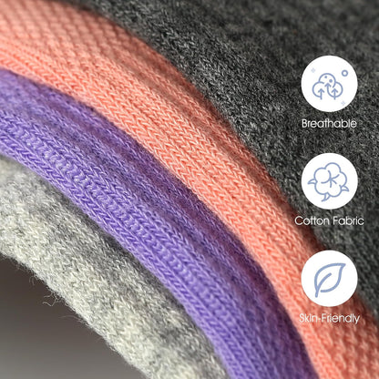 Grip Socks for Women Men Pilates Grip Socks Non Slip Yoga Sock with Grips for Barre Barefoot Hospital Grippy Sock