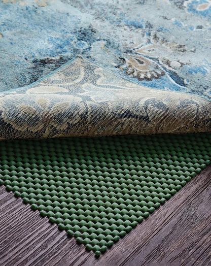 3x5 Ft Rug Pad Gripper for Hardwood Floors, Non Slip Rug Pads for Area Rugs, Thick Dark Grey Rug Grippers for Tile Floors, Under Carpet Anti Skid Mat, Keep Your Rugs Safe and in Place