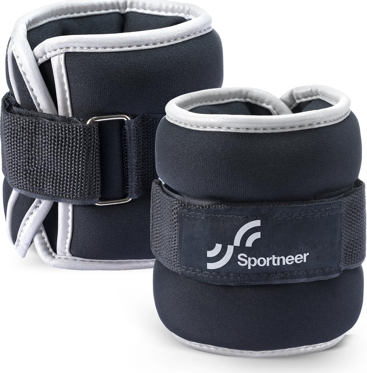 Ankle Weights Wrist Weights Pair of 1/2/4/6/10 LBS for Men Women Kids Strength Training Wrist and Ankle Weights Set with Reflective Strips for Dancing Running Walking Fitness Workout Gym