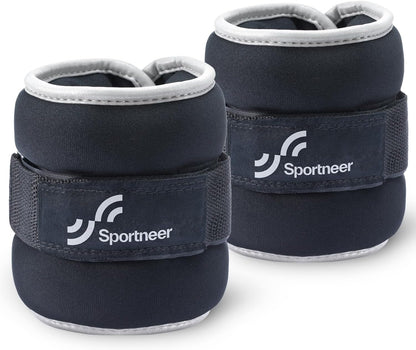 Ankle Weights Wrist Weights Pair of 1/2/4/6/10 LBS for Men Women Kids Strength Training Wrist and Ankle Weights Set with Reflective Strips for Dancing Running Walking Fitness Workout Gym