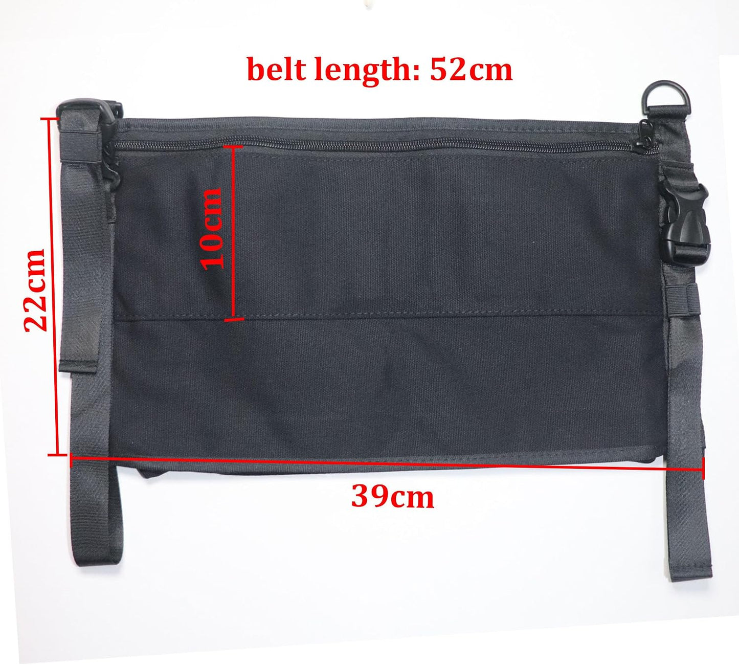 Yoga Mat Carrier Strap Shoulder Bag with Large Compartment Zipper Pocket