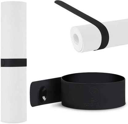 Yoga Mat Carrier Strap, Adjustable Thick Straps Sling for Carrying Large Mats, Stretching Band