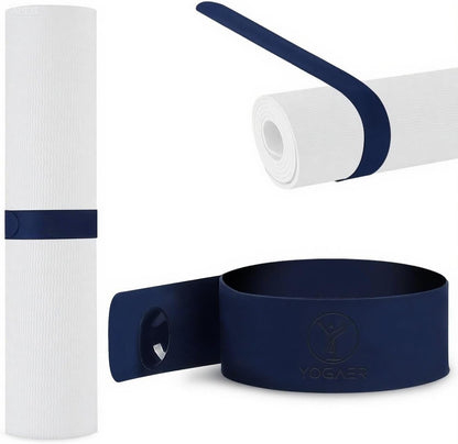 Yoga Mat Carrier Strap, Adjustable Thick Straps Sling for Carrying Large Mats, Stretching Band