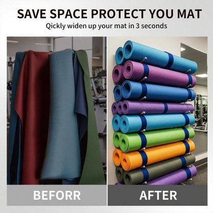 Yoga Mat Carrier Strap, Adjustable Thick Straps Sling for Carrying Large Mats, Stretching Band
