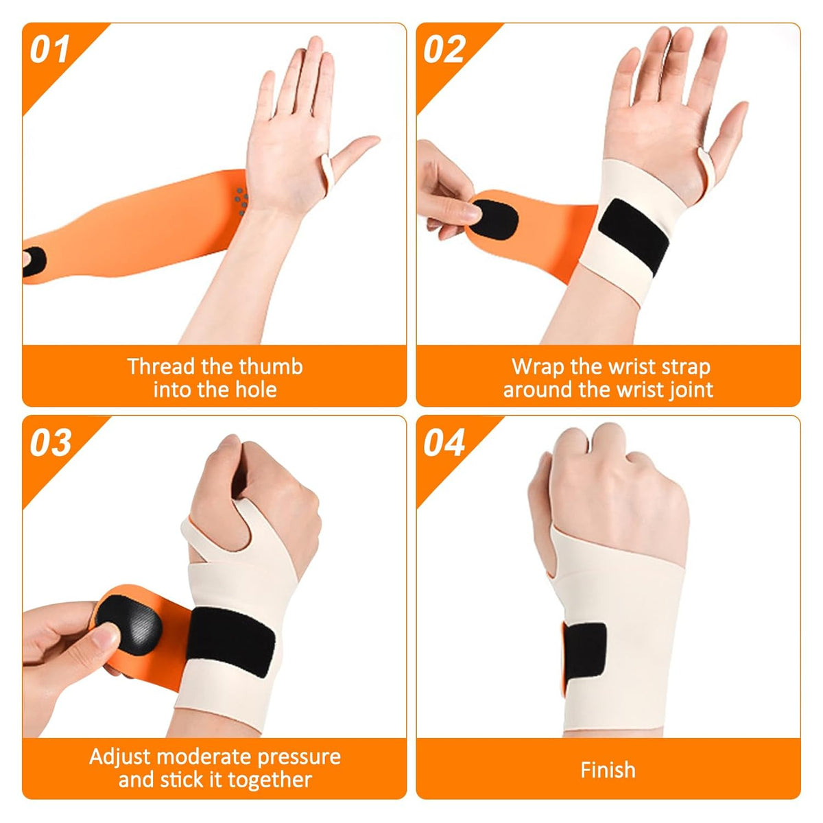 Ulnar Wrist Brace for Right & Left Hand, Ultra-Thin Elastic Wrist Wrap Compression for TFCC Tear and Repetitive Wrist Use Injury, Wrist Support for Carpal Tunnel, Tendonitis, Pain Relief (Black)
