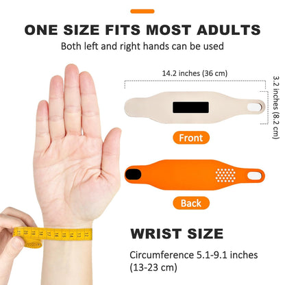 Ulnar Wrist Brace for Right & Left Hand, Ultra-Thin Elastic Wrist Wrap Compression for TFCC Tear and Repetitive Wrist Use Injury, Wrist Support for Carpal Tunnel, Tendonitis, Pain Relief (Black)