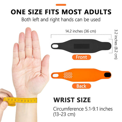 Ulnar Wrist Brace for Right & Left Hand, Ultra-Thin Elastic Wrist Wrap Compression for TFCC Tear and Repetitive Wrist Use Injury, Wrist Support for Carpal Tunnel, Tendonitis, Pain Relief (Black)