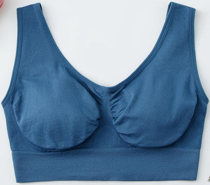 Women's Comfort Wirefree Bralette Unpadded Sleep Yoga Bra