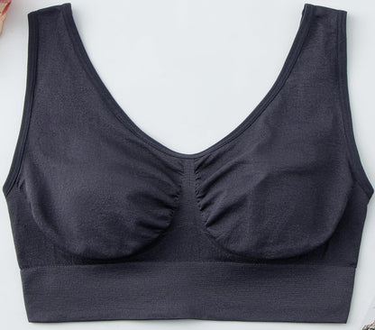 Women's Comfort Wirefree Bralette Unpadded Sleep Yoga Bra