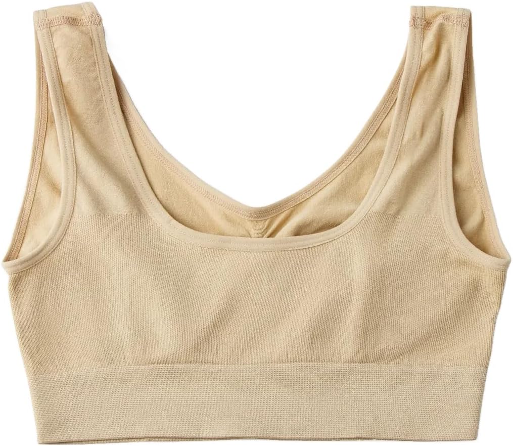 Women's Comfort Wirefree Bralette Unpadded Sleep Yoga Bra