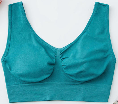 Women's Comfort Wirefree Bralette Unpadded Sleep Yoga Bra