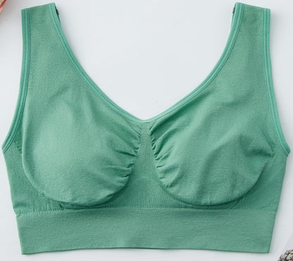 Women's Comfort Wirefree Bralette Unpadded Sleep Yoga Bra