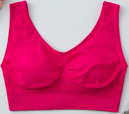 Women's Comfort Wirefree Bralette Unpadded Sleep Yoga Bra
