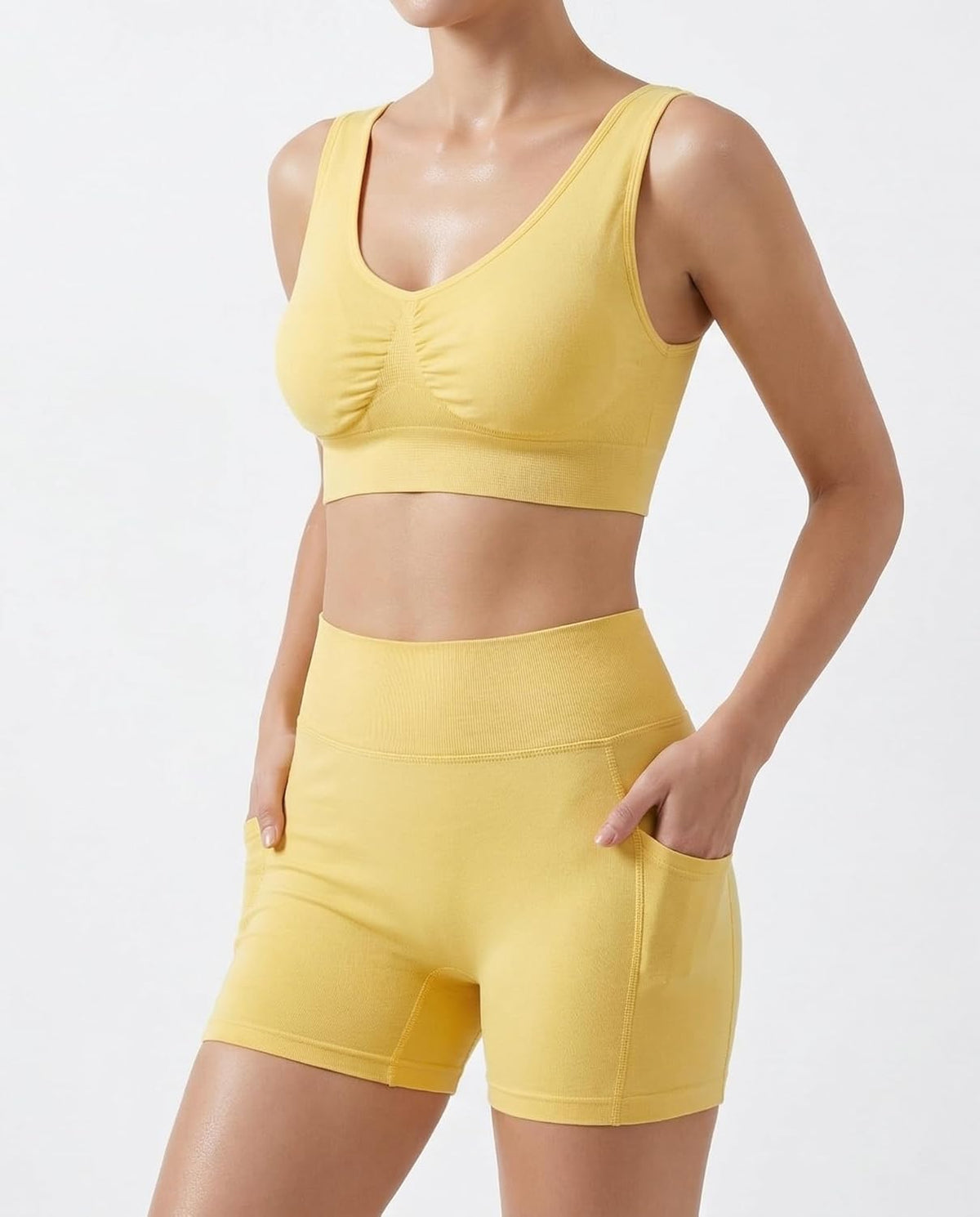 Women's Comfort Wirefree Bralette Unpadded Sleep Yoga Bra