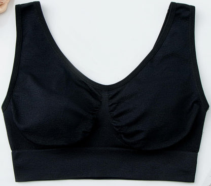 Women's Comfort Wirefree Bralette Unpadded Sleep Yoga Bra