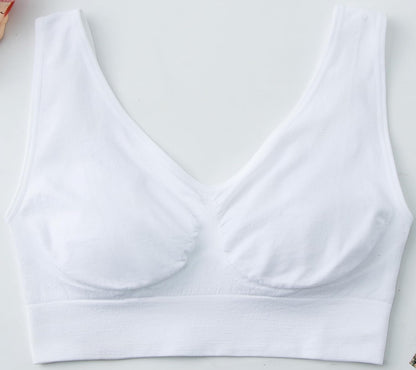 Women's Comfort Wirefree Bralette Unpadded Sleep Yoga Bra
