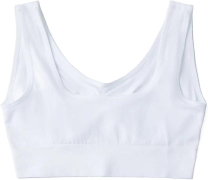 Women's Comfort Wirefree Bralette Unpadded Sleep Yoga Bra