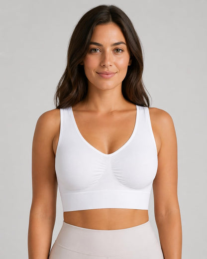 Women's Comfort Wirefree Bralette Unpadded Sleep Yoga Bra