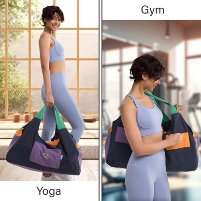 Yoga Bags and Carriers Fits All Your Stuff, Extra Large Yoga Mat Bag Full Zip Yoga Mat Bag with 3 Zipper pockets
