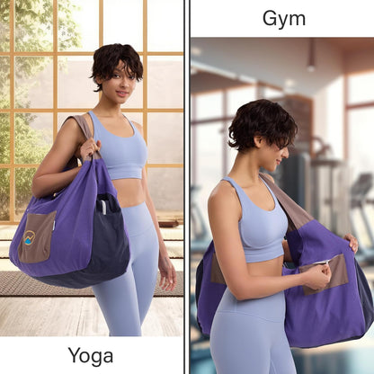 Yoga Bags and Carriers Fits All Your Stuff, Extra Large Yoga Mat Bag Full Zip Yoga Mat Bag with 3 Zipper pockets