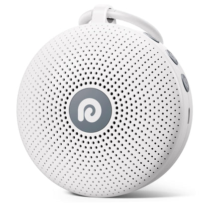 Portable Noise Machine for Baby Adult, Features Powerful Battery, 21 Soothing Sound, Noise Canceling for Office & Sleeping, Sound Therapy for Home, Travel, Registry Gift, Classic White