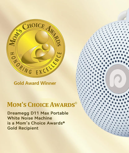 Portable Noise Machine for Baby Adult, Features Powerful Battery, 21 Soothing Sound, Noise Canceling for Office & Sleeping, Sound Therapy for Home, Travel, Registry Gift, Classic White