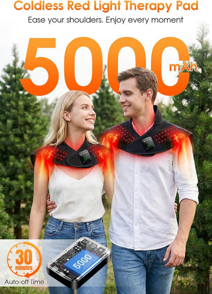 Red Light Therapy for Neck Shoulder Pain Relief,Infrared Light Therapy
