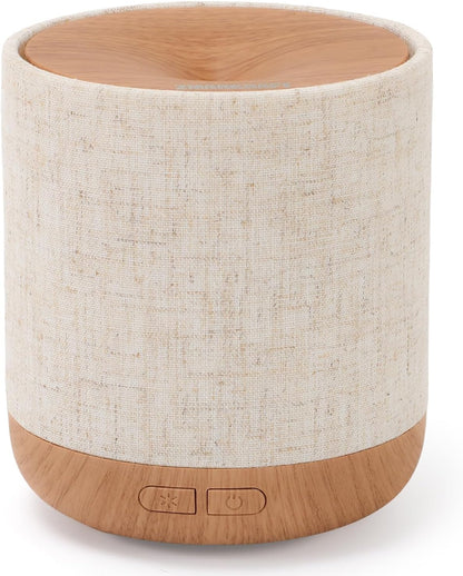 Essential Oil Diffuser with Fabric Cover and Night Lamp