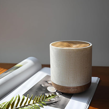 Essential Oil Diffuser with Fabric Cover and Night Lamp