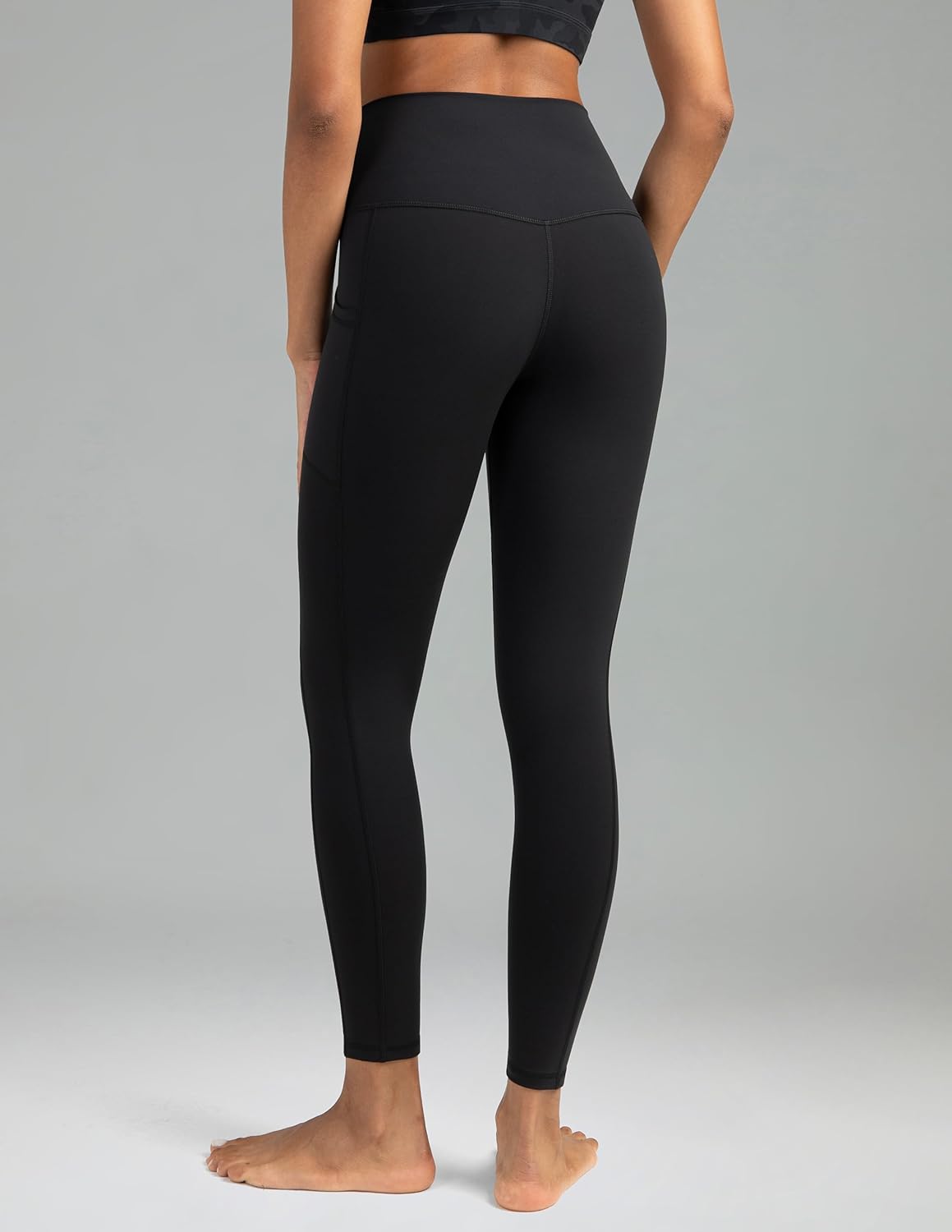 Women's High Waisted Yoga Pants 7/8 Length Leggings with Pockets