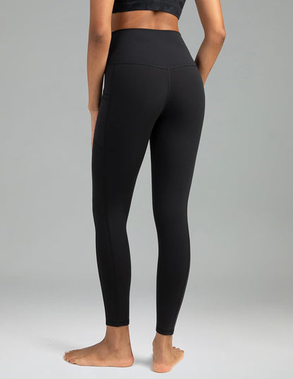 Women's High Waisted Yoga Pants 7/8 Length Leggings with Pockets