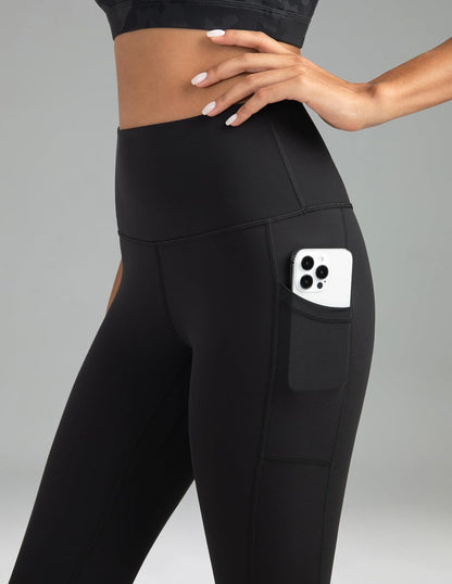 Women's High Waisted Yoga Pants 7/8 Length Leggings with Pockets