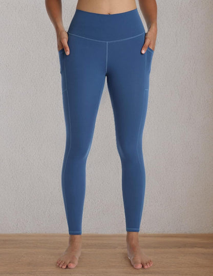 Women's High Waisted Yoga Pants 7/8 Length Leggings with Pockets