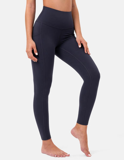 Women's High Waisted Yoga Pants 7/8 Length Leggings with Pockets
