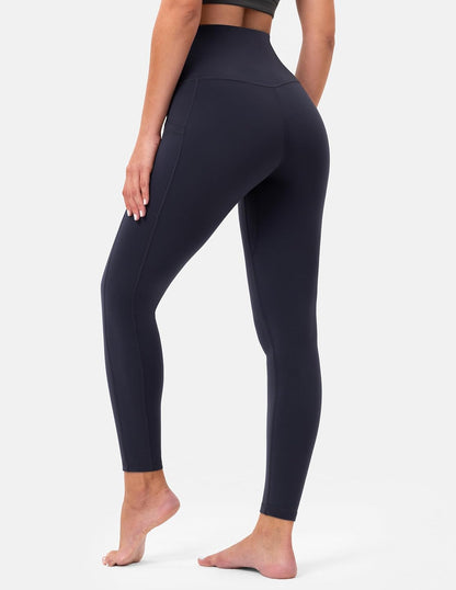 Women's High Waisted Yoga Pants 7/8 Length Leggings with Pockets