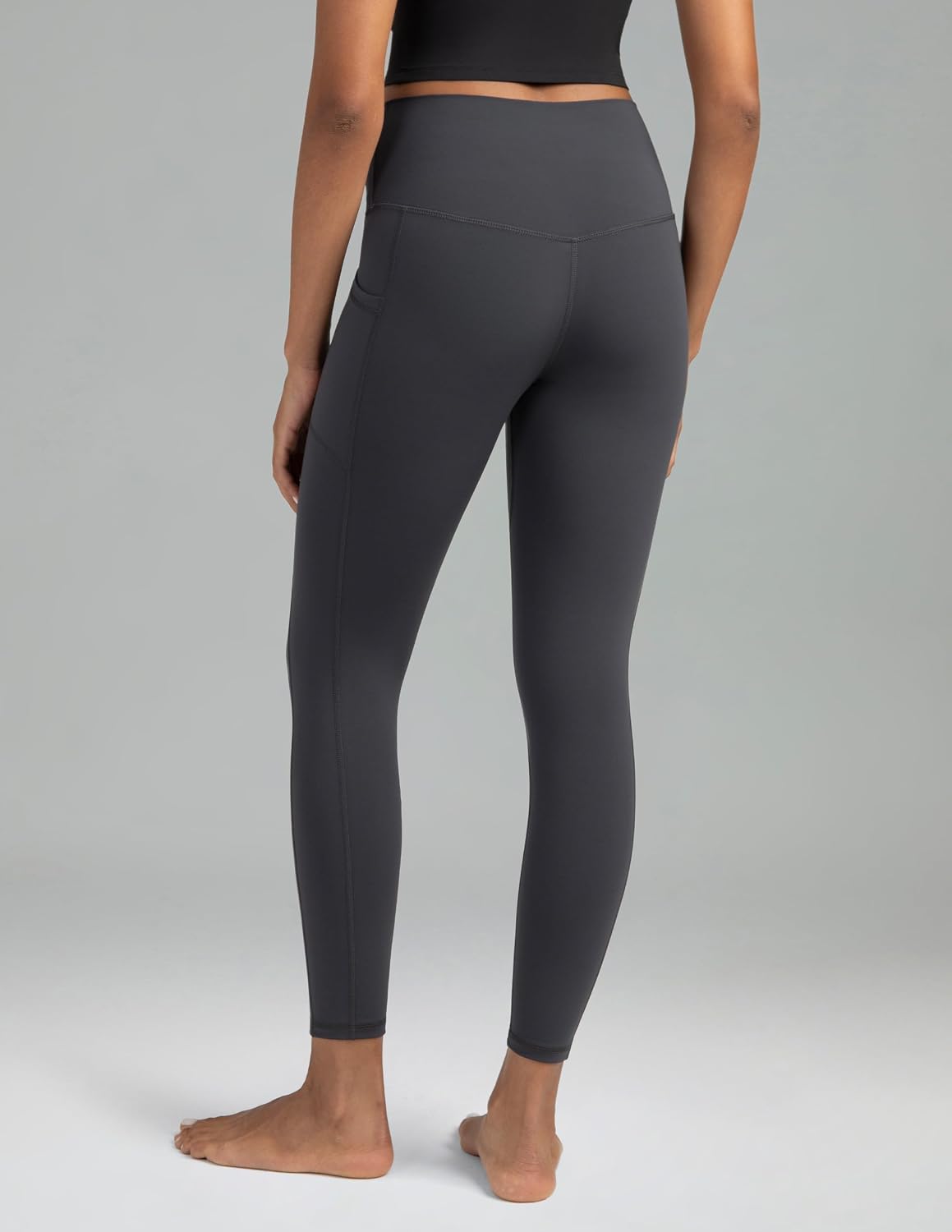 Women's High Waisted Yoga Pants 7/8 Length Leggings with Pockets