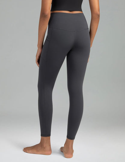 Women's High Waisted Yoga Pants 7/8 Length Leggings with Pockets