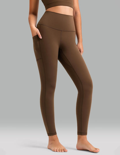 Women's High Waisted Yoga Pants 7/8 Length Leggings with Pockets