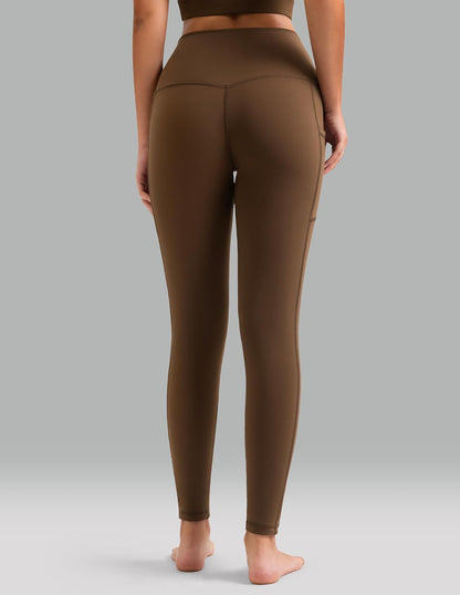 Women's High Waisted Yoga Pants 7/8 Length Leggings with Pockets