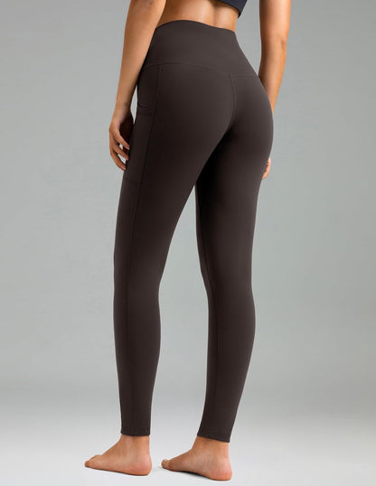 Women's High Waisted Yoga Pants 7/8 Length Leggings with Pockets