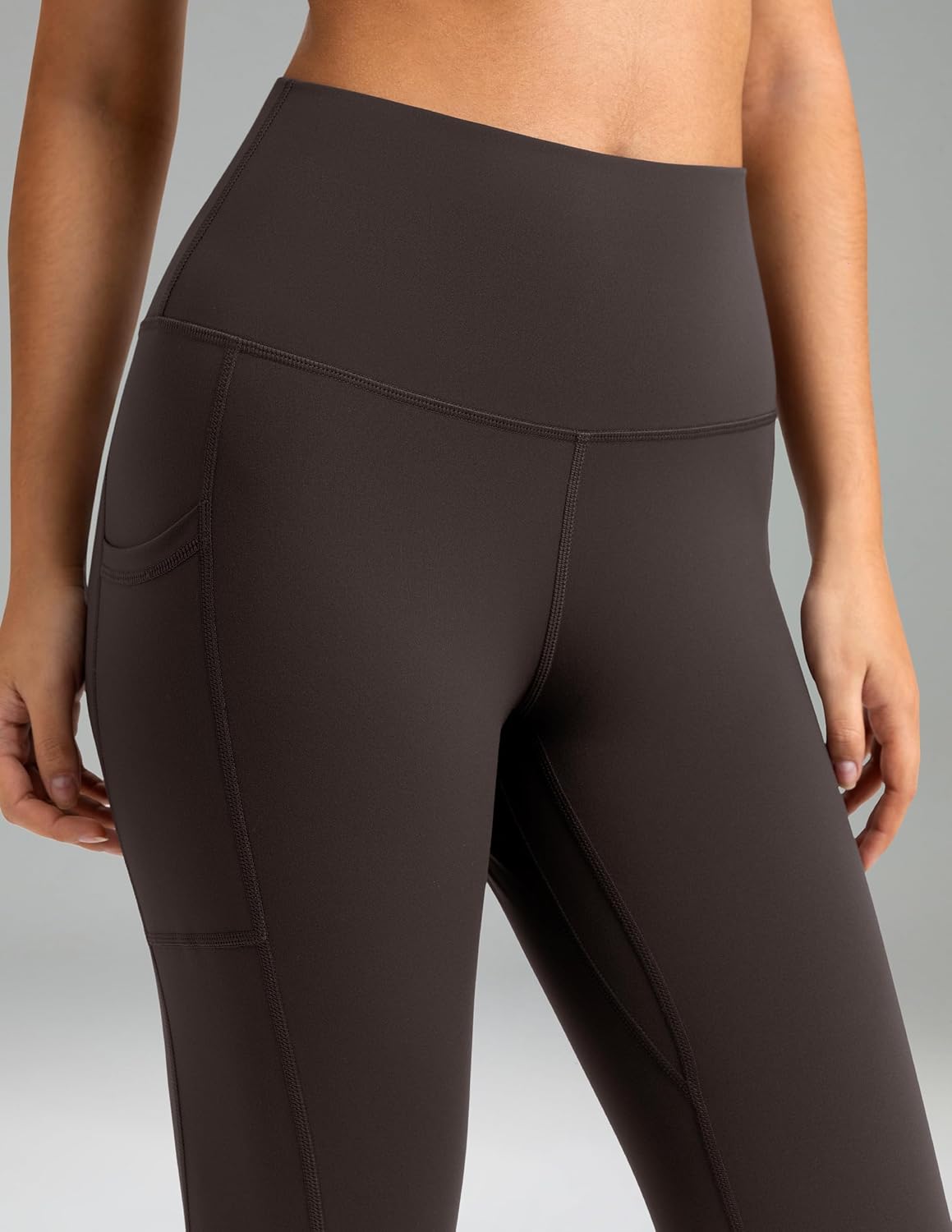 Women's High Waisted Yoga Pants 7/8 Length Leggings with Pockets