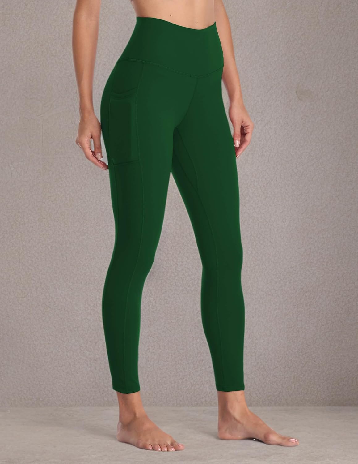 Women's High Waisted Yoga Pants 7/8 Length Leggings with Pockets
