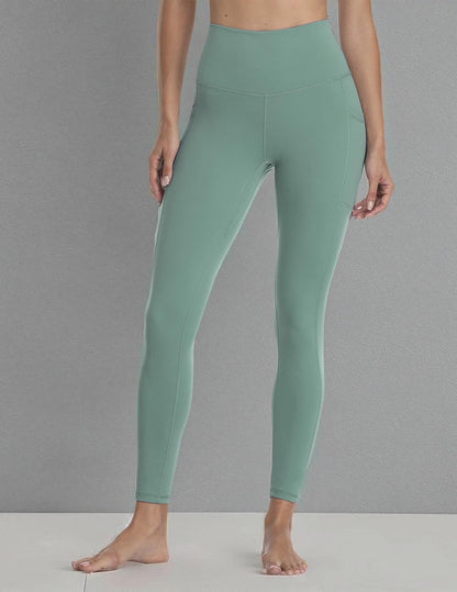 Women's High Waisted Yoga Pants 7/8 Length Leggings with Pockets