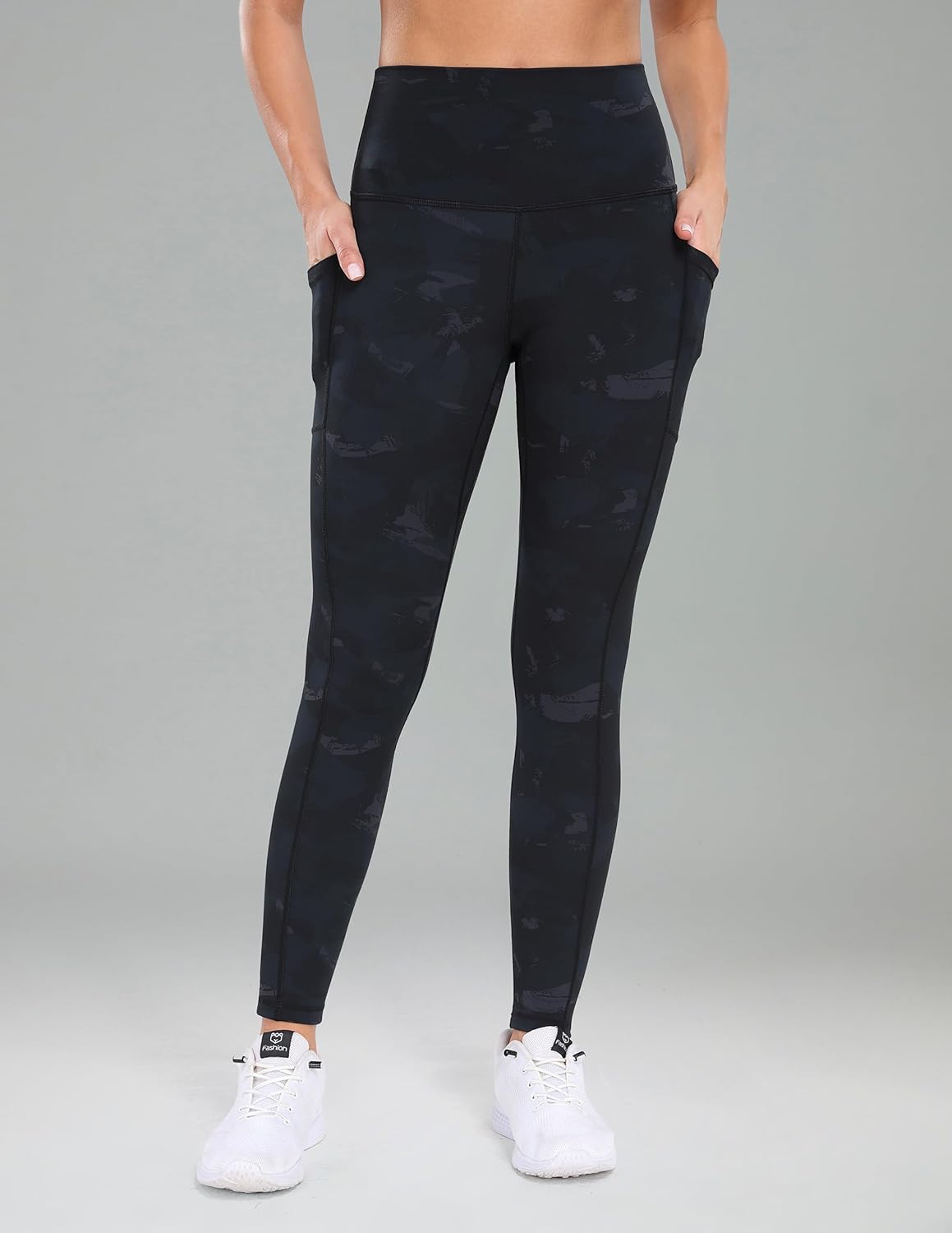 Women's High Waisted Yoga Pants 7/8 Length Leggings with Pockets