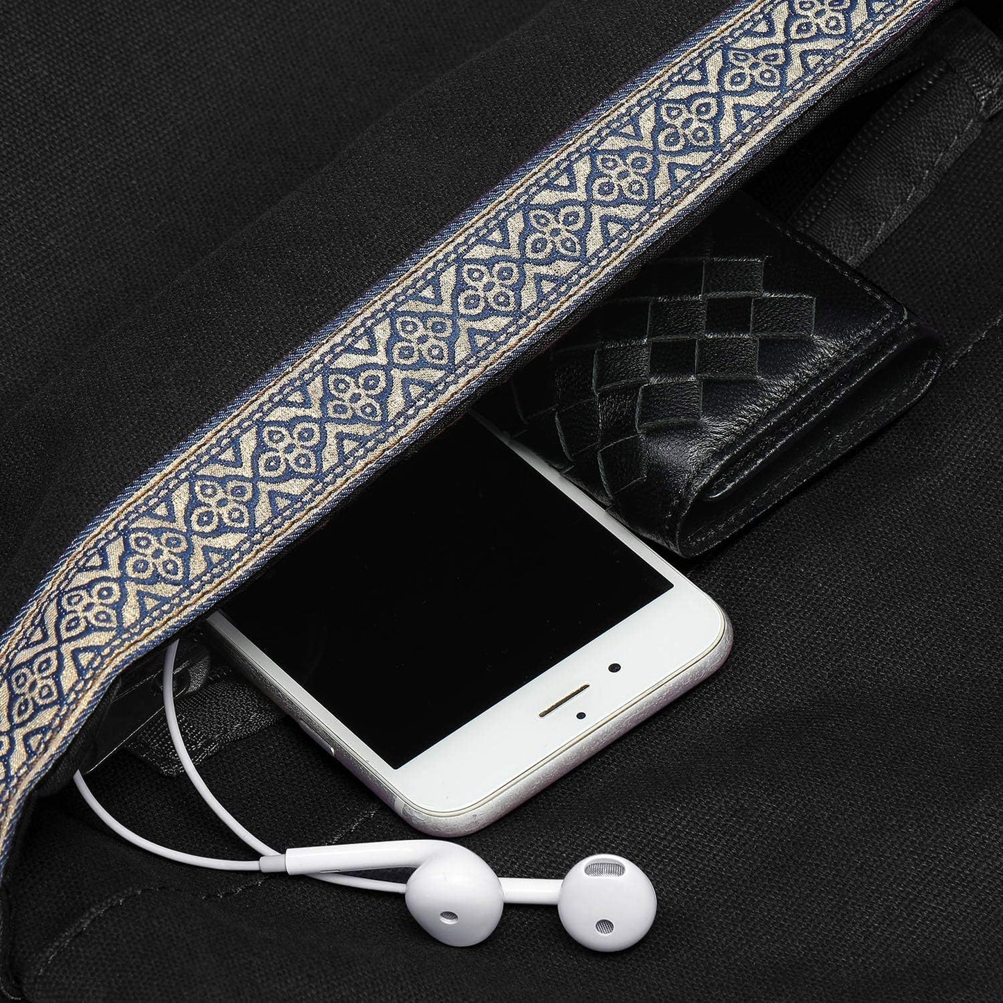 Canvas Yoga Mat Bag Fits Most Mats Yoga Bag with Large Storage Pockets to Hold More Accessories Ideal for Pilates Workout Gifts & Travel