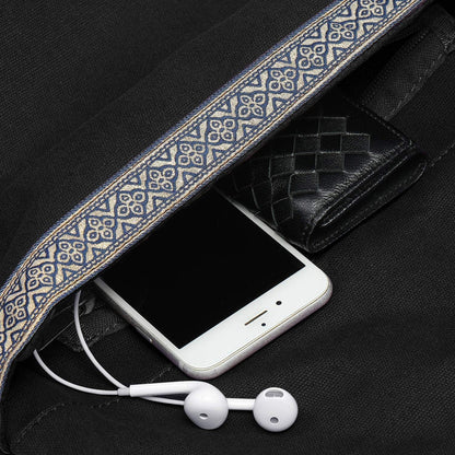 Canvas Yoga Mat Bag Fits Most Mats Yoga Bag with Large Storage Pockets to Hold More Accessories Ideal for Pilates Workout Gifts & Travel