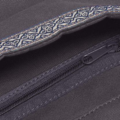 Canvas Yoga Mat Bag Fits Most Mats Yoga Bag with Large Storage Pockets to Hold More Accessories Ideal for Pilates Workout Gifts & Travel